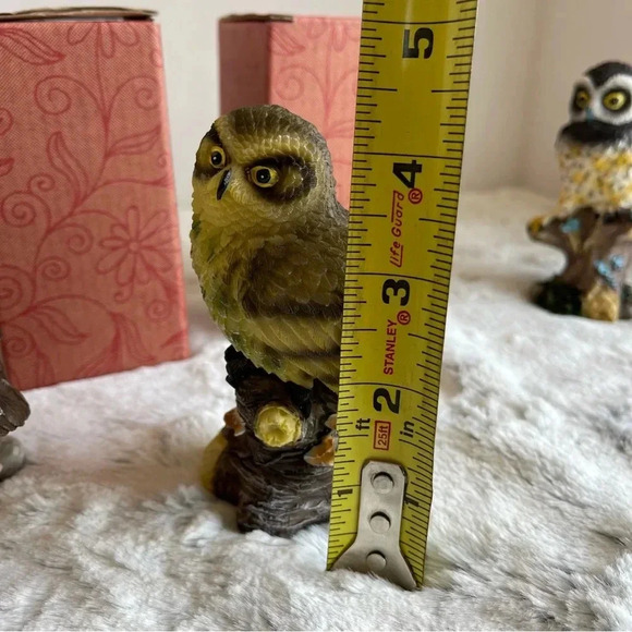 Set of 3 Small Owls - Picture 14 of 16
